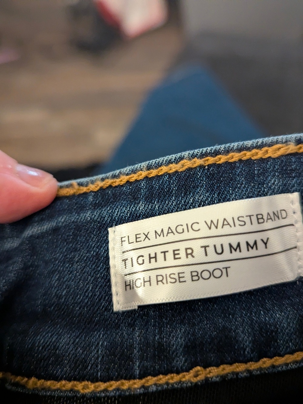 Lane Bryant - Dark Blue Jeans Size: 28 - Picture 7 of 9